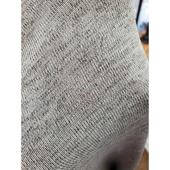 Sheln Women's Gray Polyester Crew Neck Long Sleeve Knee Length Dress Size Small - Picture 12 of 12